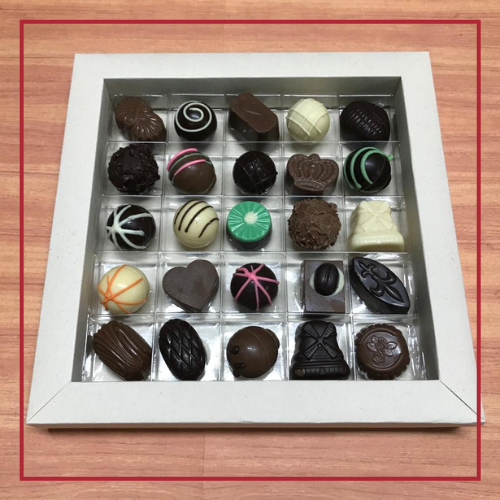 Caja de Chocolates Artesanales 25U