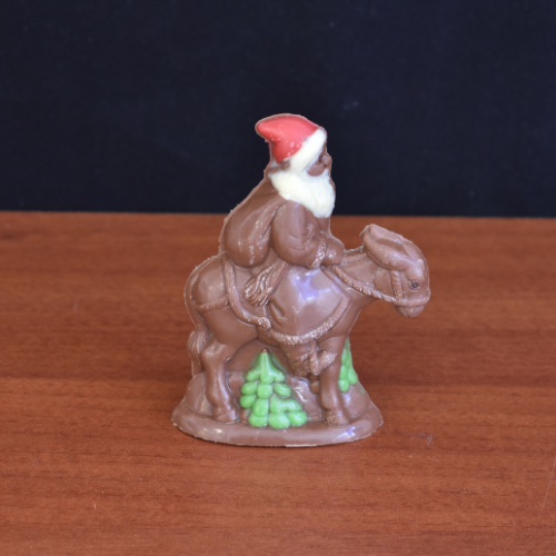 Truffelinos - Chocolates artesanales - Figuras de Navidad - Santa en Burro