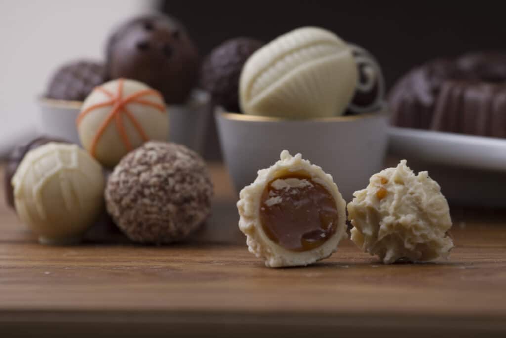 Truffelinos - Chocolates artesanales - Truffa de Arequipe - Bogota