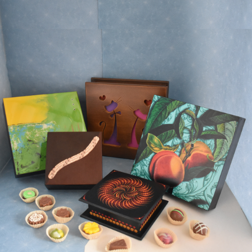 Cajas de Madera - Truffelinos - Varios Estilos- Bogotá