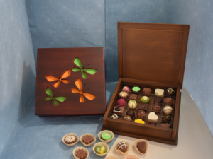 Cajas de Madera - Truffelinos - Chocolates artesanales - Para mamá