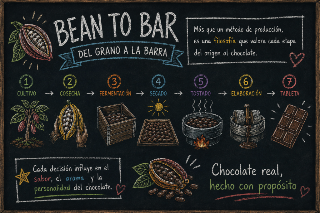 Bean to Bar - Truffelinos - Paso a paso