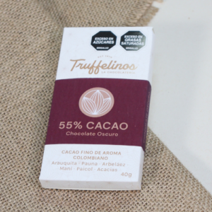 Chocolate 55% Cacao – 40 Gr.