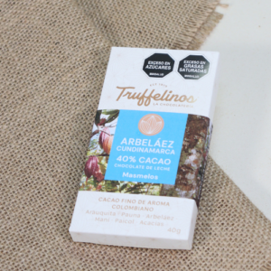 Chocolate de Leche Arbelaez 40% con Masmelos