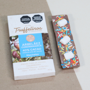 Chocolate de Leche Arbelaez 40% con Masmelos