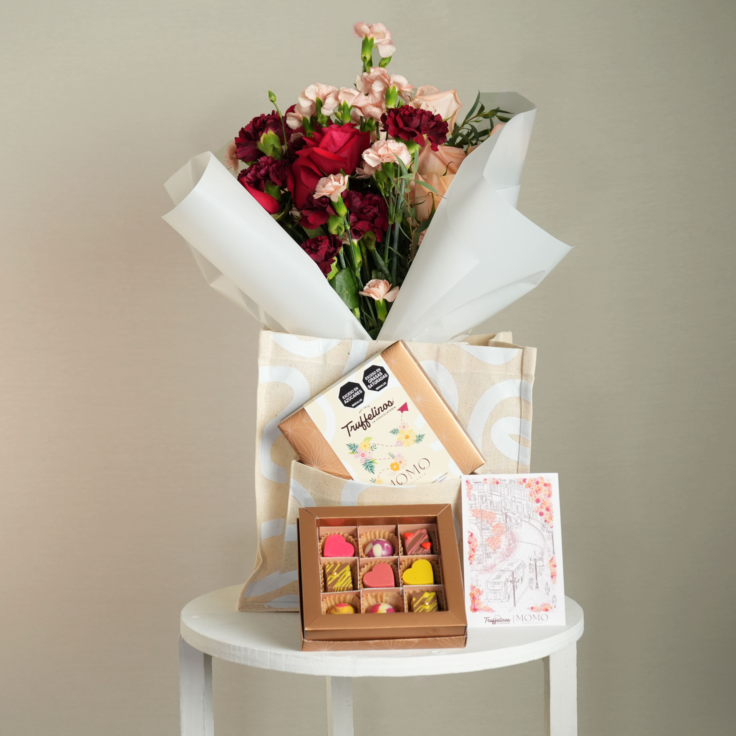 Truffelinos - Rosas Amor - Chocolates x 9