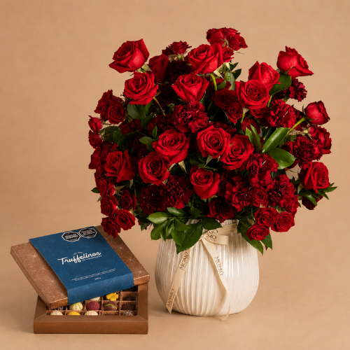 Truffelinos - Chocolates y Flores - Cj x 20 o Cj x 25