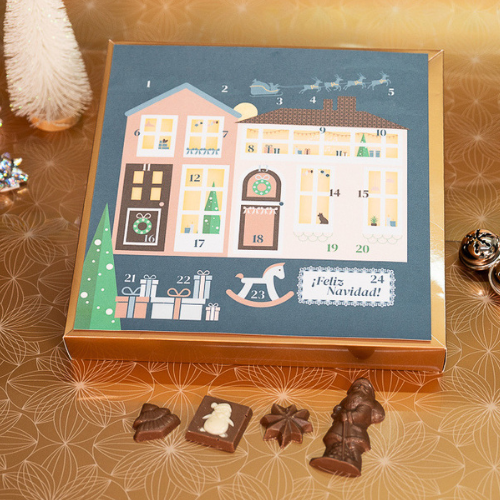 Calendario de Adviento - Infantil - Chocolates artesanales - Truffelinos