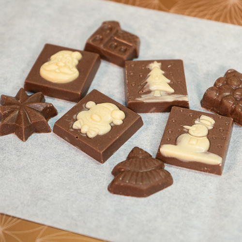 Calendario de Adviento - Infantil chocolates - Chocolates artesanales - Truffelinos